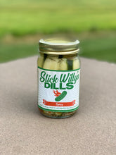 Load image into Gallery viewer, Slick Willy&#39;s Spicy Dill PIckle 16oz. Jar

